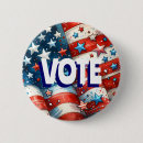 Recherche de juillet quatre badges Patriotique