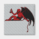 Recherche de mal refrigérateur magnets Diable