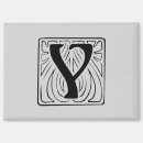 Recherche de prénoms magnets Monogramme