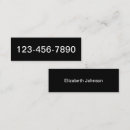 Recherche de numéro cartes visite Pour tous