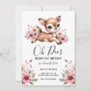 Recherche de oh deer anniversaire invitations Cerf