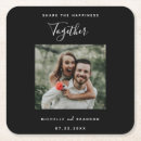 Recherche de bonheur carrées invitations Minimaliste