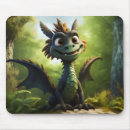 Recherche de dragon vert tapis souris Mignon