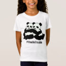 Recherche de panda fille tshirts Mignon