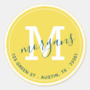 Recherche de adresse retour autocollants Élégant