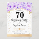 Recherche de purple flowers invitations Pour elle