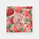 Recherche de vintage rose serviettes Invités