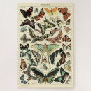 Recherche de papillon vintage puzzles Antique