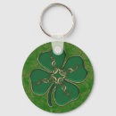 Recherche de four leaf clover porteclés Green