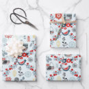 Recherche de motif nordique papier cadeau Scandinave