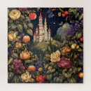 Recherche de châteaux puzzles Jeune fille