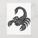 Recherche de symbole scorpion cartes postales Astrologie
