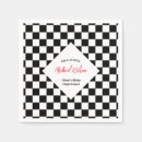 Recherche de damier serviettes Noir et blanc