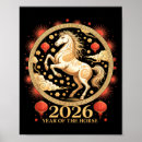 Recherche de signe chinois zodiaque posters Cheval