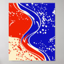 Recherche de éclaboussure rouge posters Abstrait