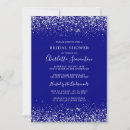 Recherche de silver bridal shower invitations Scintille