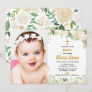 Recherche de blanc baptême invitations Rose