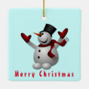 Recherche de bonhomme de neige heureux ornements Pour enfants