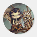 Recherche de chouettes magnets Imaginaire