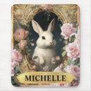 Recherche de lapin blanc tapis souris Vintage