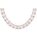 Recherche de invitations flags guirlandes fanions Rose