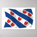 Recherche de frison posters Drapeau