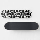 Recherche de vache skateboards Noir et blanc