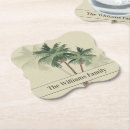 Recherche de palm tree dessous de verres Élégant