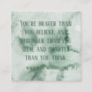 Recherche de citation positive cartes visite Affirmation
