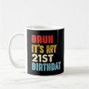 Recherche de 21ème anniversaire tasses Fête d'anniversaire