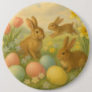 Recherche de pâques vintage badges Printemps