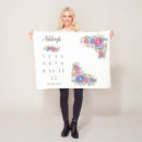 Recherche de étape importante couvertures plaids Floral