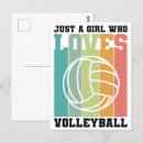 Recherche de volleyball cartes postales Joueur de volley
