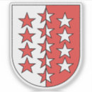 Recherche de drapeau en forme de autocollants National