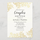 Recherche de unique couples shower invitations Blanc