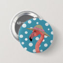 Recherche de flamants roses badges Pour enfants