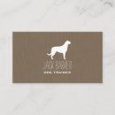 Recherche de loupe cartes visite Logo