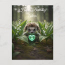 Recherche de muguet vœux cartes Vert