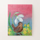 Recherche de oiseau de neige puzzles Oiseaux