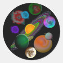 Recherche de comète autocollants Météorite