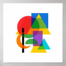 Recherche de conception de bauhaus posters Rétro