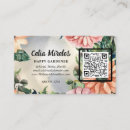 Recherche de code postal cartes visite Aquarelle