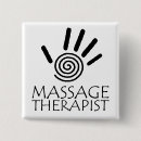Recherche de thérapeute carrés badges Massage