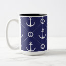 Recherche de nautical tasses Bleu marine