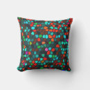 Recherche de mosaïque multicolore coussins Coloré