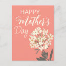 Recherche de fête des mères cartes postales Floral