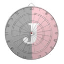 Recherche de gris jeux de fléchettes Blanc