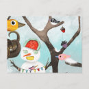 Recherche de jour de neige cartes postales Pour enfants