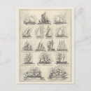 Recherche de dessin bateau voile cartes postales Nautique