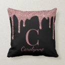 Recherche de noir chic coussins Luxe